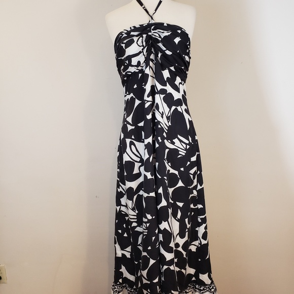 White House Black Market Dresses & Skirts - Silk Long Dress [Dresses]